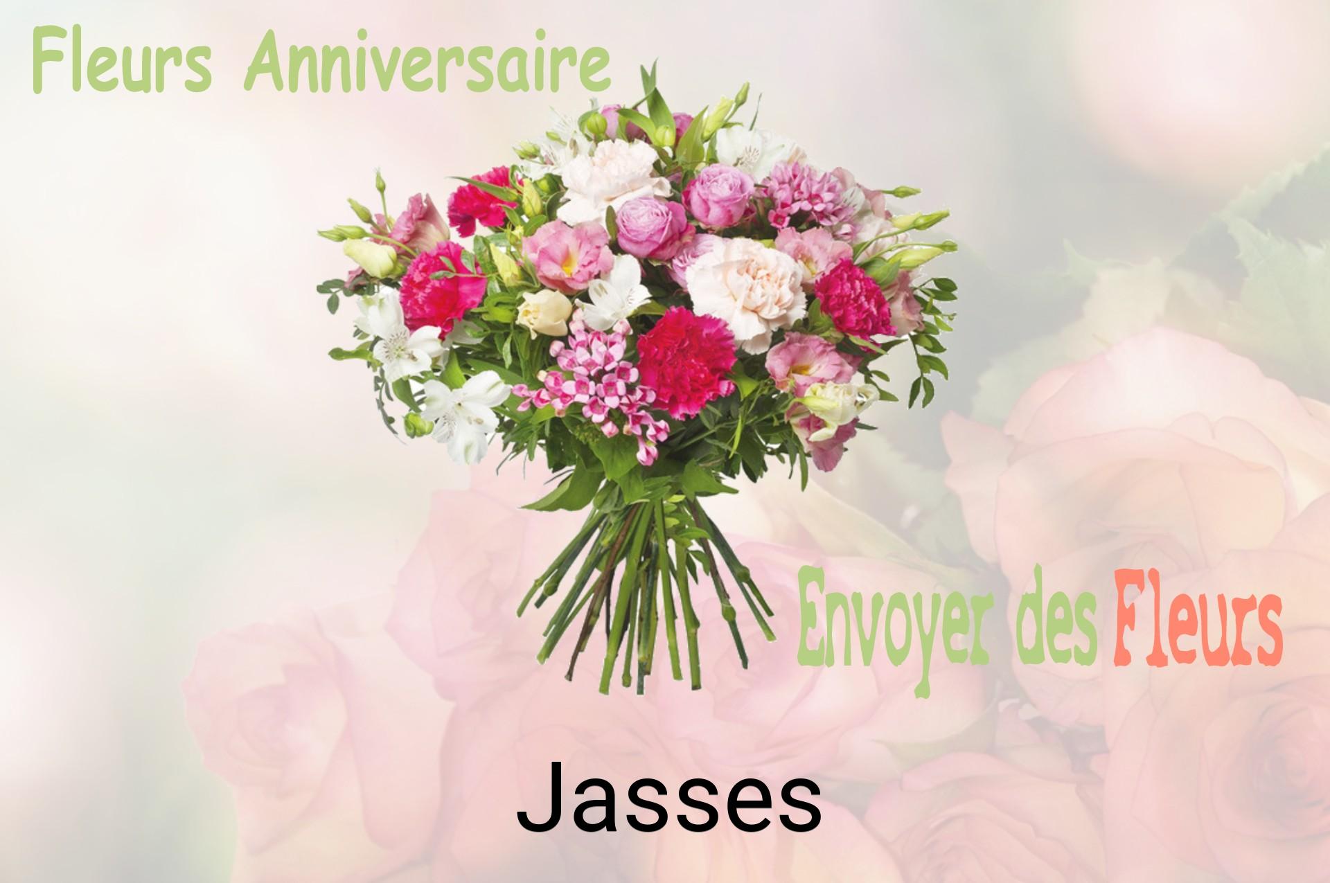 Bouquet de fleurs d’anniversaire livré à Jasses
